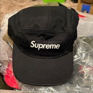 Supreme Classic Black Hat